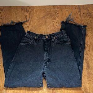 Black women’s Wrangler jeans
